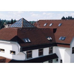 Гибкая черепица Ruflex Tab Темный шоколад