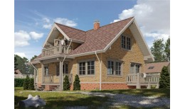 Сайдинг LUX под камень, Под камень, пекан