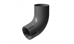 Колено для водосточной трубы 72˚ Stal Premium, графит