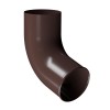 Отвод водосточной трубы Stal Premium, шоколад