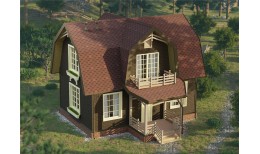 Гибкая черепица Premium, Кёльн, Зрелый каштан