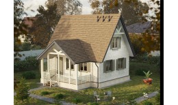 Внешний угол желоба 90° Standard, серый