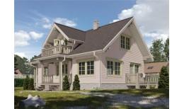 Сайдинг Premium, Корабельный брус, персик