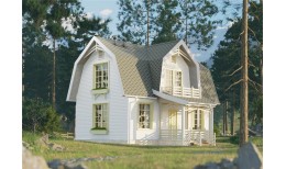 Сайдинг Premium, Корабельный брус, пломбир