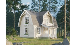 Сайдинг Premium, Корабельный брус, сливки