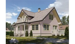 Сайдинг Premium, Блок-Хаус, крем-брюле