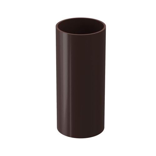 Труба водосточная 2 м Standard, тёмно-коричневый