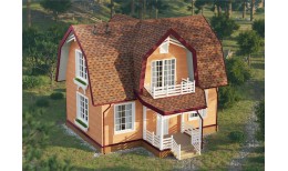 Фасадная панель Berg, кирпичный