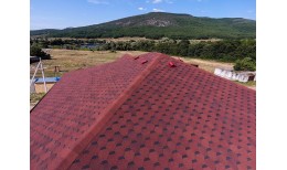 Гибкая черепица Premium, Шеффилд, Клубника