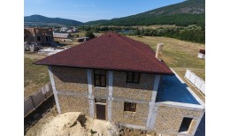 Гибкая черепица Premium, Шеффилд, Клубника