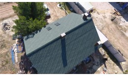 Гибкая черепица Standard, Сота, Зелёный