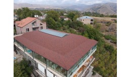 Гибкая черепица Standard, Сота, Красный