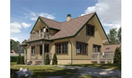 Внешний угол желоба 90° Standard, зелёный