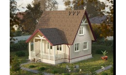 Внешний угол желоба 90° Standard, красный