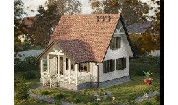 Водосточная воронка Lux, шоколад