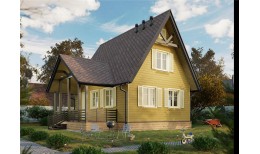 Сайдинг Premium, Брус, карамель