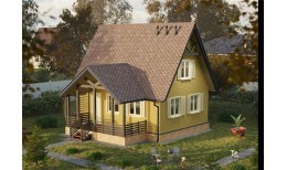 Сайдинг Premium, Брус, карамель