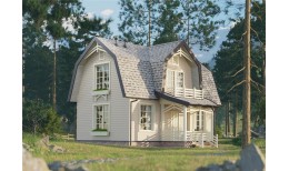 Сайдинг Premium, Брус, крем-брюле