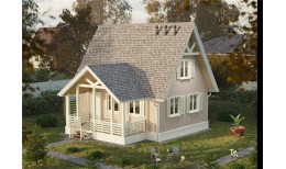 Сайдинг Premium, Брус, крем-брюле