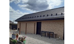 Фасадная панель Флемиш, желтый жженый