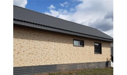 Фасадная панель Флемиш, желтый жженый