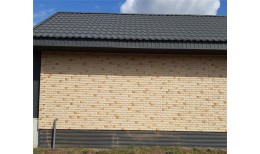 Фасадная панель Флемиш, желтый жженый