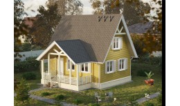 Сайдинг Premium, Блок-Хаус, манго