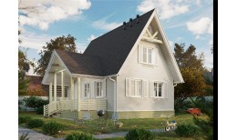 Сайдинг Premium, Брус, пломбир