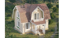 Софит Lux, T4 с центральной перфорацией, рябина