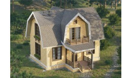 Софит Lux, T4 с центральной перфорацией, кедр