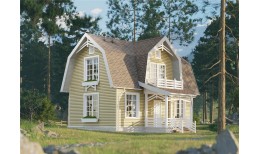 Софит Lux, T4 с центральной перфорацией, орех