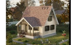 Софит Lux, T4 с центральной перфорацией, орех