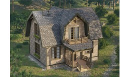 Ламинированная черепица Серия Dragon Lux, фладен