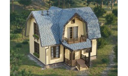 Ламинированная черепица Серия Dragon Standard, голубика