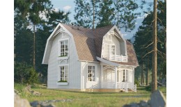 Фасадная панель Флемиш, белый