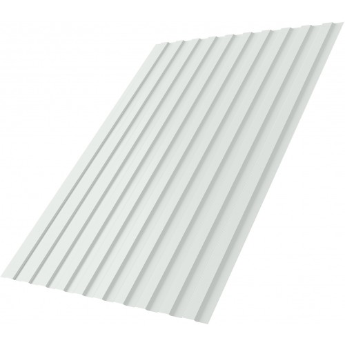 Профнастил С8B v01 Grand Line 0,4 PE RAL 9003 сигнальный белый