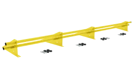 Снегозадержатель трубчатый универсальный Optima плюс RAL 1018 3м