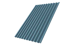 Профнастил С21R 0,45 Drap TX RAL 5024 пастельно-синий