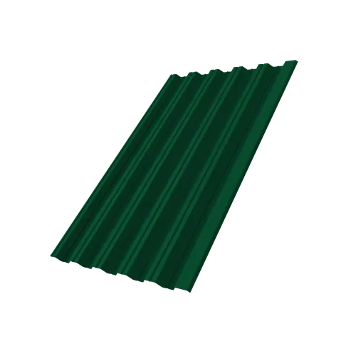 Профнастил НС35R Grand Line 0,5 PE lite RAL 6005 зеленый мох