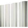 Штакетник Круглый с прямым резом Grand Line 0,45 ПЭ RAL 9002 светло-серый