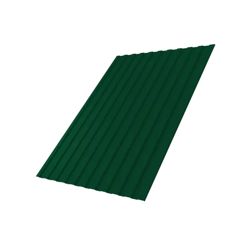 Профнастил С8A v03 0,4 PE с пленкой RAL 6005 зеленый мох