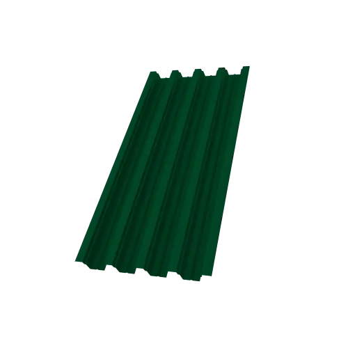 Профнастил Н75R 0,5 PE lite RAL 6005 зеленый мох