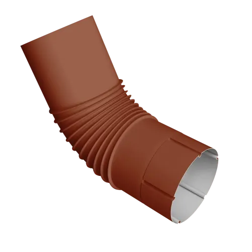 Колено трубы Vortex Проект 146мм RAL 8004