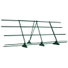 Ограждение кровельное со снегозадержателем на фальц Grand Line 1,2х3м RAL 6005