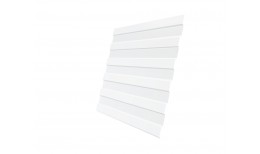 Профнастил C8A 0,4 PE с пленкой RAL 9003 сигнальный белый