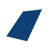 Профнастил С21R 0,45 PE lite RAL 5005 сигнальный синий