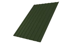 Профнастил С10A 0,5 Satin Matt TX RAL 6020 хромовая зелень