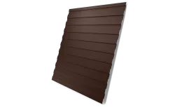 Профнастил C8A 0,45 PE с пленкой RAL 8017 шоколад