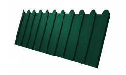 Профнастил C8A фигурный 0,45 Drap RAL 6005 зеленый мох