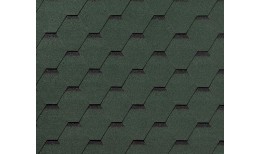 RoofShield черепица Фемили Лайт Стандарт (3м2) Зеленый с оттенением